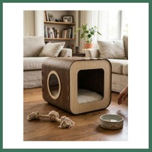 Bezos Özel Tasarım Fusion Mdf Kedi Evi Bss