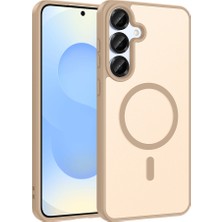 Farma Teknoloji Galaxy S25 Kılıf Magsafe Kamera Korumalı Mat Parmak Izi Tutmayan Frm