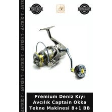 Premium Deniz Kıyı Avcılık Captain Okka Tekne Makinesi 8+1 Bb