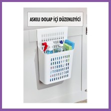 Bezos Askılı Dolap Içi Düzenleyici & Sepet Raf Organizeri & Çok Amaçlı Düzenleyici & Deterjanlık Şampuanlık Bzoshb