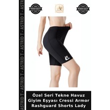 Özel Seri Tekne Havuz Giyim Eşyası Cressi Armor Rashguard Shorts Lady