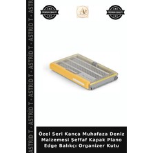 Özel Seri Kanca Muhafaza Deniz Malzemesi Şeffaf Kapak Plano Edge Balıkçı Organizer Kutu