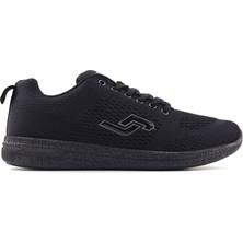 Jump 24938 Büyük No Erkek Sneaker Spor Ayakkabı Full Siyah