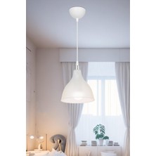 Ag Lightdesign Beyaz Sarkıt Avize Yatak Odası Salon Mutfak Koridor Lamba 18 AGNM96