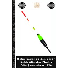 Delux Serisi Gölden Sezon Nehir Albastar Plastik Olta Şamandırası 520