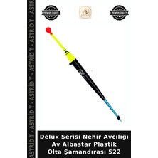 Delux Serisi Nehir Avcılığı Av Albastar Plastik Olta Şamandırası 522