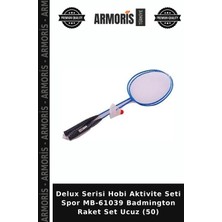 Armoris Delux Serisi Hobi Aktivite Seti Spor MB-61039 Badmington Raket Set Ucuz (50)