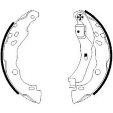 Frow Pabuclu Balata (203X39 Mm) Dacıa Duster (4×4) Logan Renault Clıo Iı 99- Peugeot P301 P208 Cıtroen C3 C-Elysee Ds3 09-