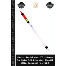 Delux Serisi Yem Yüzdürme Su Üstü Göl Albastar Plastik Olta Şamandırası 528
