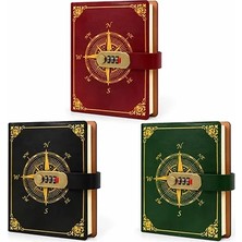 Magicool Özel Tasarım Şifreli Deri Defter  ALK3952