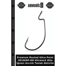 Armoris Premium Mustad Ultra Point 38106NP-BN Ultralock Olta Iğnesi Avcılık Taslak Aktivite