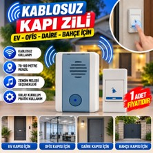 Str Store Wireless Bağlantılı Ev, Ofis, Daire Veya Bahçe Kapıları Için Kablosuz Kapı Zili(Adet Fiyatıdır)