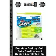 Armoris Premium Berkley Gulp Baby Sardine Yemi Hediye Levrek Tatlı Su