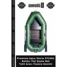 Armoris Premium Aqua Storm ST240C Balıkçı Tipi Şişme Bot Tatil Aracı Yüzücü Gezinti