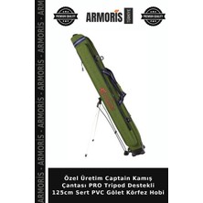 Armoris Özel Üretim Captain Kamış Çantası Pro Tripod Destekli 125CM Sert Pvc Gölet Körfez Hobi