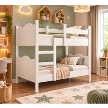 Moonra Home Çocuk Odası Ranza Tek Kişilik Yatağa Dönüşebilen Ranza R 1001 Tamamı Ayrılabilir Ranza