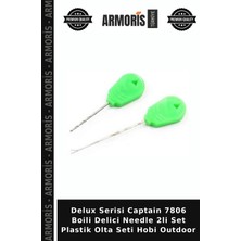 Armoris Delux Serisi Captain 7806 Boili Delici Needle 2li Set Plastik Olta Seti Hobi Outdoor