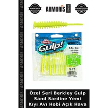 Armoris Özel Seri Berkley Gulp Sand Sardine Yemi Kıyı Avı Hobi Açık Hava