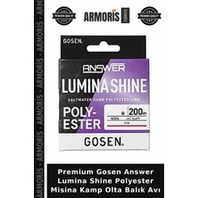 Armoris Premium Gosen Answer Lumina Shine Polyester Misina Kamp Olta Balık Avı