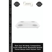 Özel Seri Mi Body Composition Scale S400 Akıllı Bluetooth Baskül Terazi Banyo Aleti Kişisel Tartı