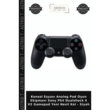 Konsol Eşyası Analog Pad Oyun Ekipmanı Sony Ps4 Dualshock 4 V2 Gamepad Yeni Nesil Kol - Siyah