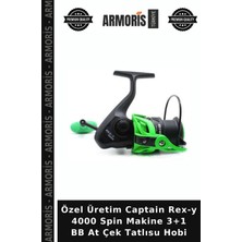 Armoris Özel Üretim Captain Rex-Y 4000 Spin Makine 3+1 Bb At Çek Tatlısu Hobi