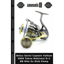Armoris Delux Serisi Captain Valtom 5000 Tekne Makinesi 9+1 Bb Olta Su Üstü Kamp