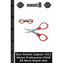 Armoris Özel Üretim Captain 7511 Makas Profesyonel Kilitli 85-95CM Büyük Alet