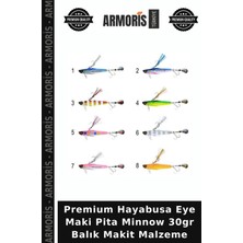 Armoris Premium Hayabusa Eye Maki Pita Minnow 30GR Balık Makit Malzeme