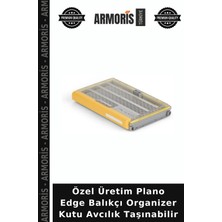 Armoris Özel Üretim Plano Edge Balıkçı Organizer Kutu Avcılık Taşınabilir