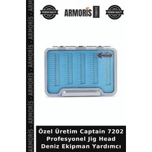 Armoris Özel Üretim Captain 7202 Profesyonel Jig Head Deniz Ekipman Yardımcı