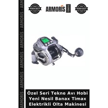 Armoris Özel Seri Tekne Avı Hobi Yeni Nesil Banax Timax Elektrikli Olta Makinesi