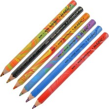Luminoo Koh-I Noor Jumbo Magic Çok Renkli Kuru Boya Kalemi Seti 5'li Set