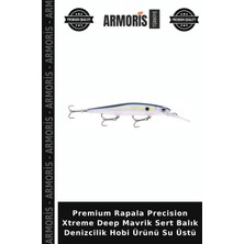 Armoris Premium Rapala Precision Xtreme Deep Mavrik Sert Balık Denizcilik Hobi Ürünü Su Üstü