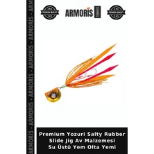 Armoris Premium Yozuri Salty Rubber Slide Jig Av Malzemesi Su Üstü Yem Olta Yemi
