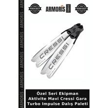 Armoris Özel Seri Ekipman Aktivite Mavi Cressi Gara Turbo Impulse Dalış Paleti