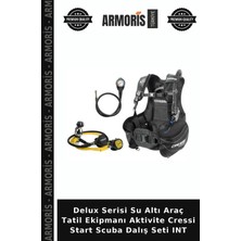 Armoris Delux Serisi Su Altı Araç Tatil Ekipmanı Aktivite Cressi Start Scuba Dalış Seti Int