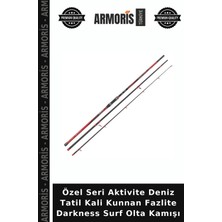 Armoris Özel Seri Aktivite Deniz Tatil Kali Kunnan Fazlite Darkness Surf Olta Kamışı