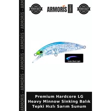 Armoris Premium Hardcore Lg Heavy Minnow Sinking Balık Tepki Hızlı Sarım Sunum