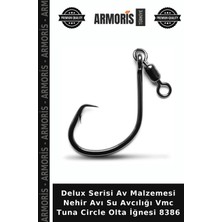 Armoris Delux Serisi Av Malzemesi Nehir Avı Su Avcılığı Vmc Tuna Circle Olta Iğnesi 8386