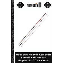 Armoris Özel Seri Amatör Kompozit Sportif Kali Kunnan Magnet Surf Olta Kamışı