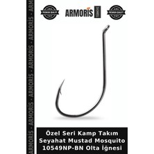 Armoris Özel Seri Kamp Takım Seyahat Mustad Mosquito 10549NP-BN Olta Iğnesi