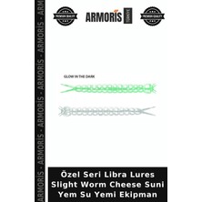 Armoris Özel Seri Libra Lures Slight Worm Cheese Suni Yem Su Yemi Ekipman