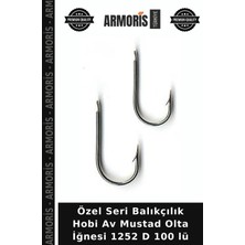 Armoris Özel Seri Balıkçılık Hobi Av Mustad Olta Iğnesi 1252 D 100 Lü