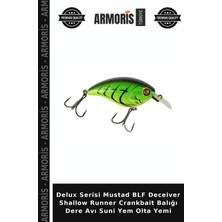 Armoris Delux Serisi Mustad Blf Deceiver Shallow Runner Crankbait Balığı Dere Avı Suni Yem Olta Yemi