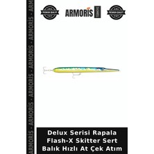 Armoris Delux Serisi Rapala Flash-X Skitter Sert Balık Hızlı At Çek Atım