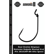 Armoris Özel Üretim Ekipman Malzeme Doğada Mustad Kvd -Pin 38101NP-BN Olta Iğnesi