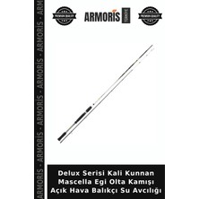 Armoris Delux Serisi Kali Kunnan Mascella Egi Olta Kamışı Açık Hava Balıkçı Su Avcılığı