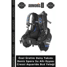 Armoris Özel Üretim Dalış Takımı Deniz Sporu Su Altı Eşyası Cressi Aquaride Bcd Yeleği