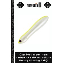 Armoris Özel Üretim Suni Yem Tatlısu Av Balık Avı Sakura Mousty Floating Balığı